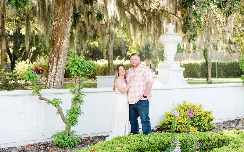 Engagement Portraits at the Crane Cottage