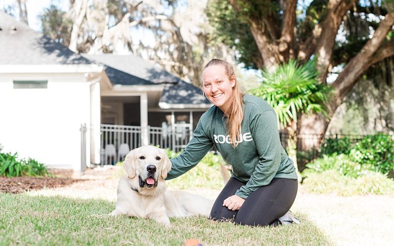 Golden Retriever Portraits in Gainesville Florida