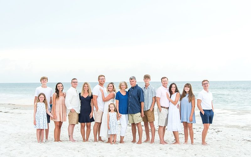 Family Portraits in St. Augustine Beach, Florida