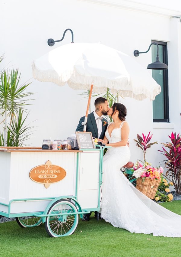 Colorful Beach Tropical Styled Wedding Shoot at the West Events