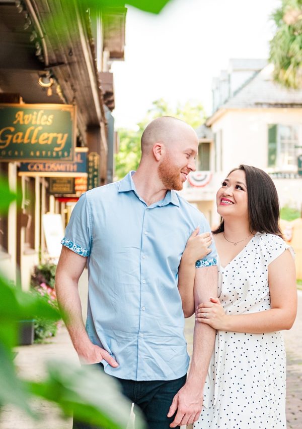 Dylan & Ashley | Summer Engagement Session in Historic St. Augustine
