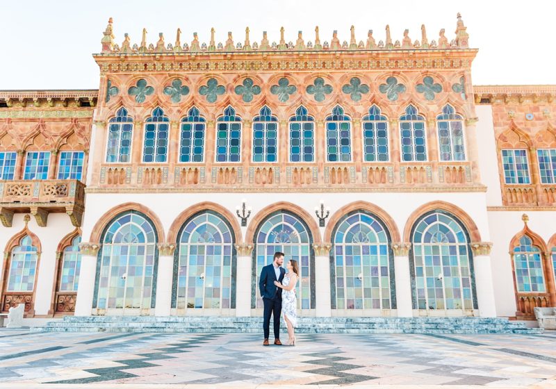 The John and Mable Ringling Museum of Art Engagement Session